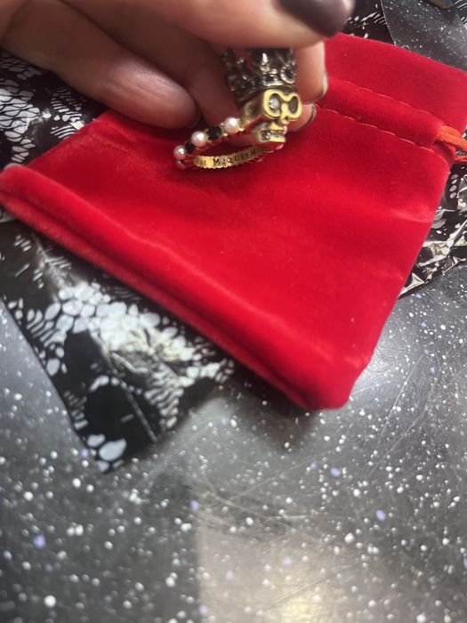 Кольцо Alexander McQueen. Новое.