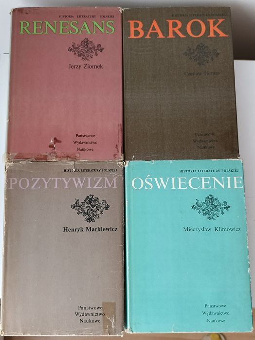 Epoki literackie renesans, barok, pozytywizm, oświecenie