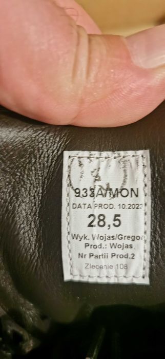 Buty wojskowe 933A