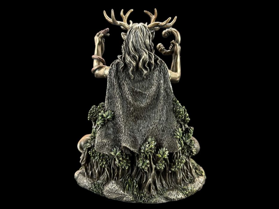 Siedzący Nordycki Bóg Cernunnos Veronese (Wu77059a4)