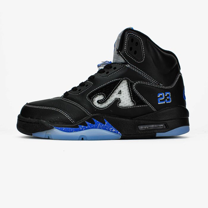 Мужские кроссовки Nike Air Jordan 5 Retro OG Black Metallic Reimagined