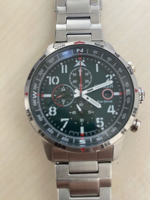 CITIZEN Eco Drive Chrono Verde