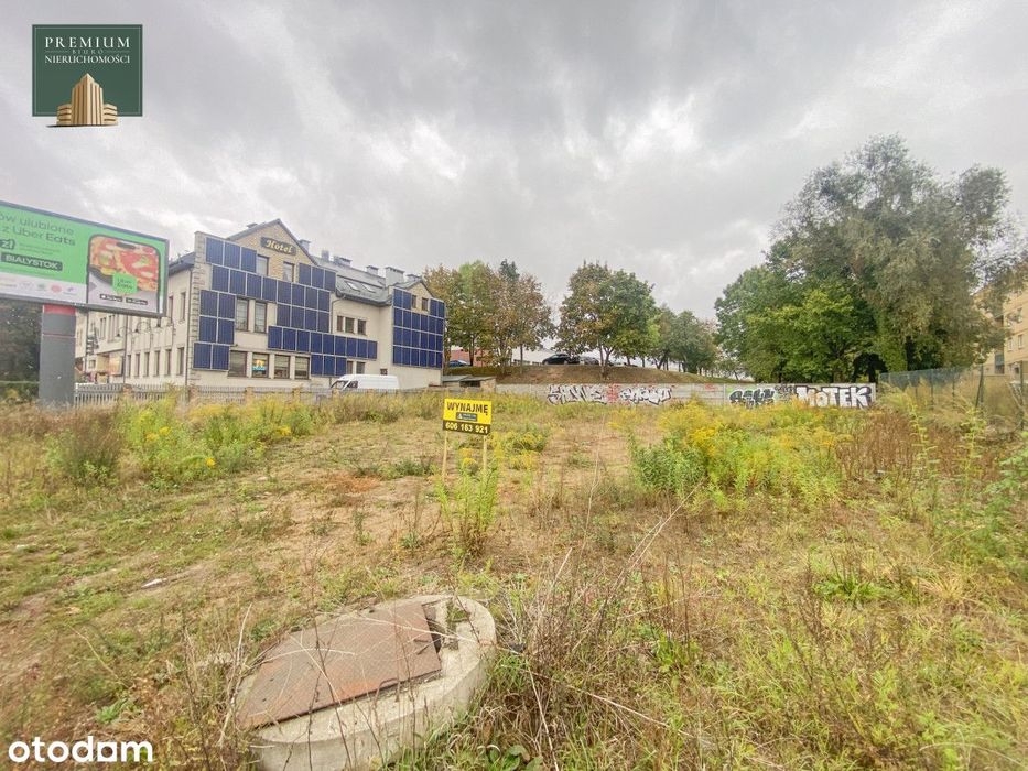 Wynajem- Działka W Centrum Miasta-Ulica Wiejska