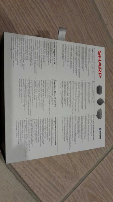 Głośnik bluetooth sharp