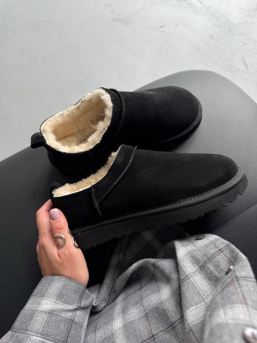 БЕЗ ПЕРЕДОПЛАТ‼️ Зимові Жіночі угі мікро чорні Ugg Classic Micro Boot
