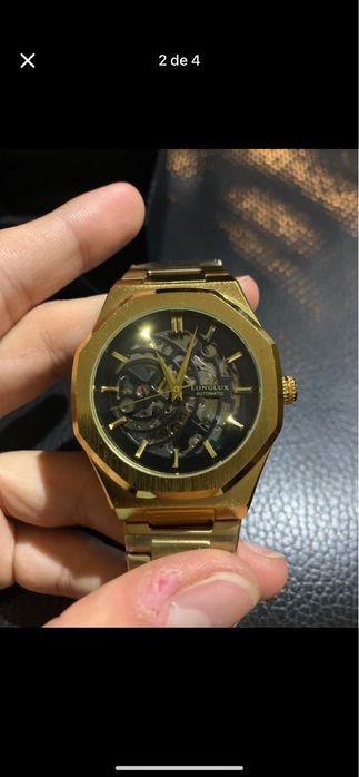 Longlux Skeleton Automatic Gold Edition