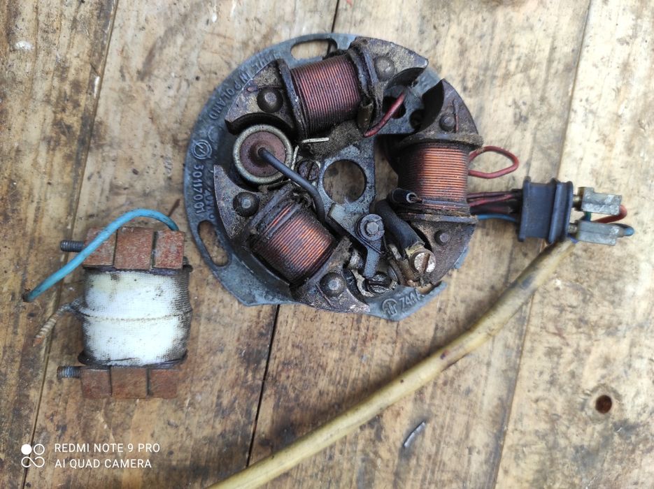 Iskrownik zapłon Romet Komar cewki stator wysyłka 7.91