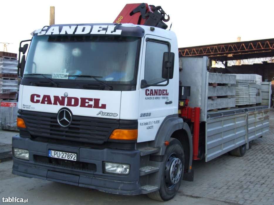 Usługi Transportowe Wywrotka Dzwig HDS Puławy