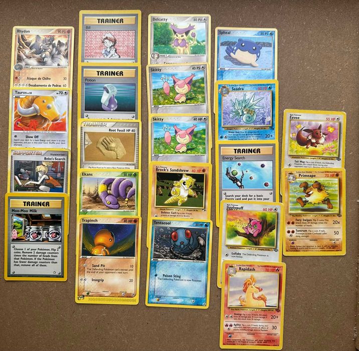 Cartas Pokémon - Variado