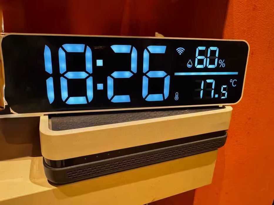 relogio despertador com wifi app tuya