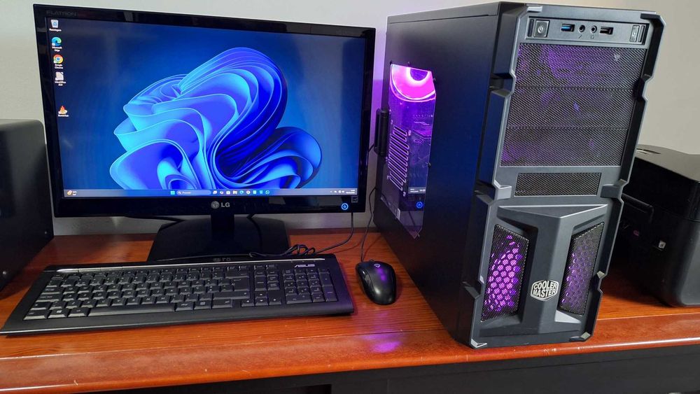 PC Core i7 4GHz- 16GB Ram- SSD 256GB+1TB- GTX 1660Ti 6GB