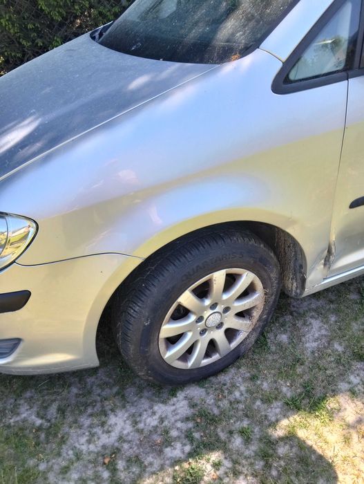 VW TOURAN I Lift Zderzak Maska Pas Przedni