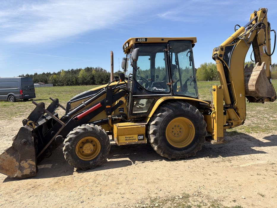 Caterpillar 432D premier 5 biegow koparko ładowarka cat 432d