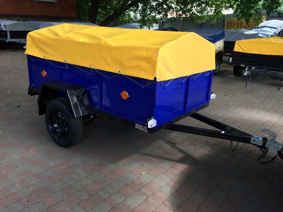 Прицеп Легковий причіп ПАВАМ з додатковими підсилювачами по рамі