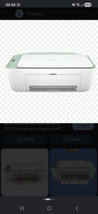 Impressora HP 2700 desk Jet