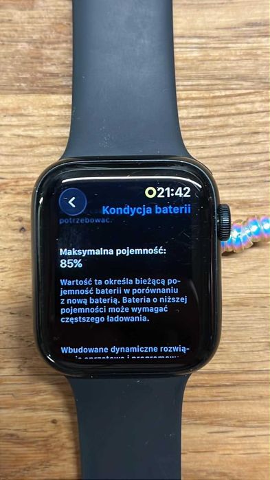 Smartwach APPLE Watch SE (2. generacji) GPS Koperta 44mm z aluminium