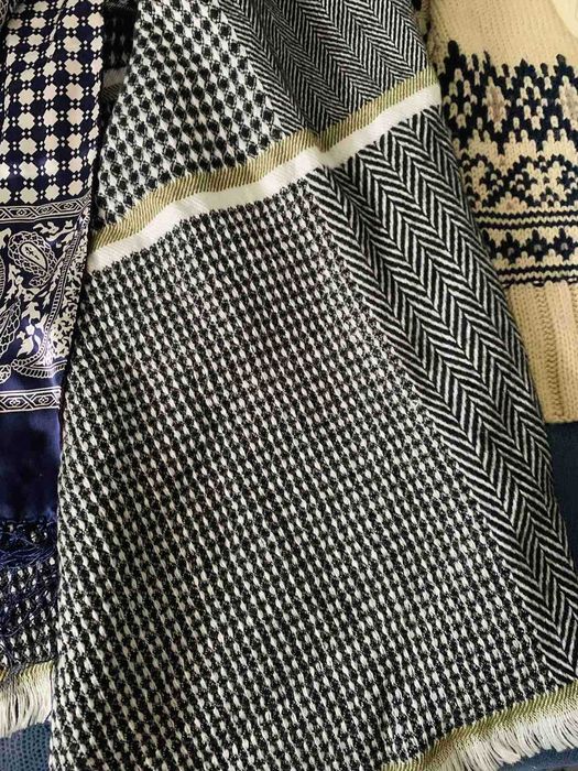 Шарф демісезонний, теплий, натур матеріали