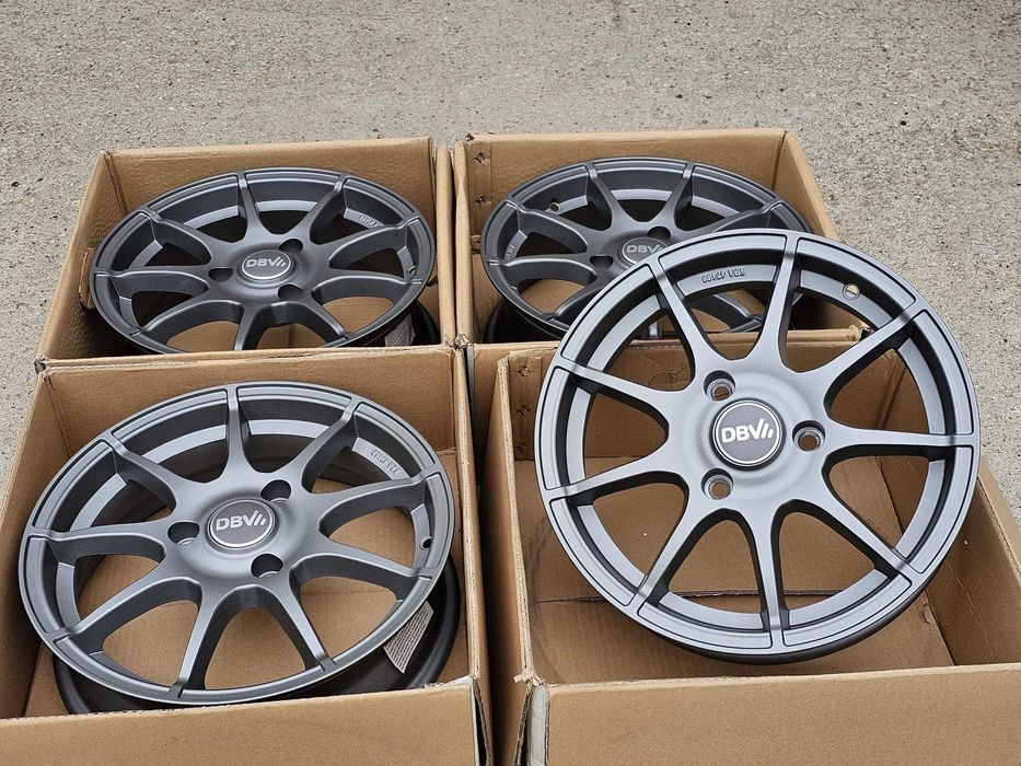 Alufelgi 3x112 15 Smart ForTwo 451 A451 4,5x15 ET22 + 5,5x15 ET23,5 GERMANY