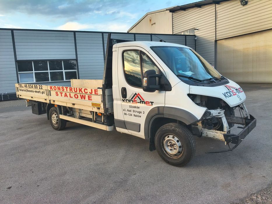 Peugeot Boxer  Peugeot Boxer Skrzyniowy uszkodzony silnik