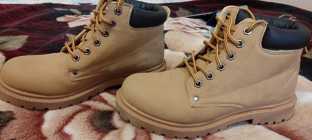 Осенние ботинки нубук