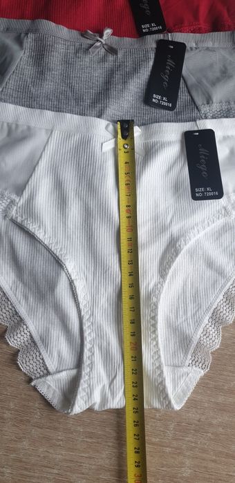 4×Damskie majtki figi XL wygodne