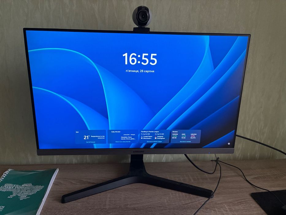 Монітор Samsung 24 дюйми ls24r350fhixci