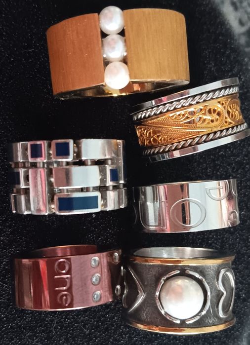 Aneis relogio fossil  one swatch