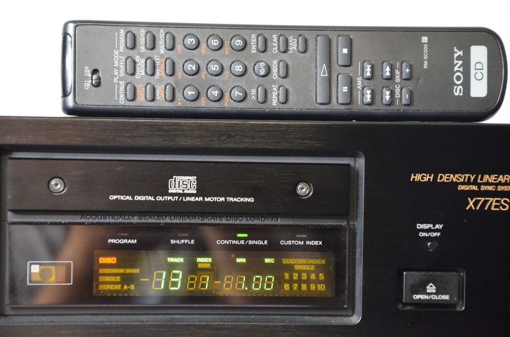 Odtwarzacz CD SONY CDP-X77ES SWOBODA + Pilot