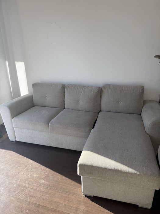Sprzedam Narożnik bezowy, rozkladany,