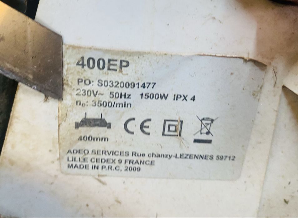 Maquina cortar relva 1500watts