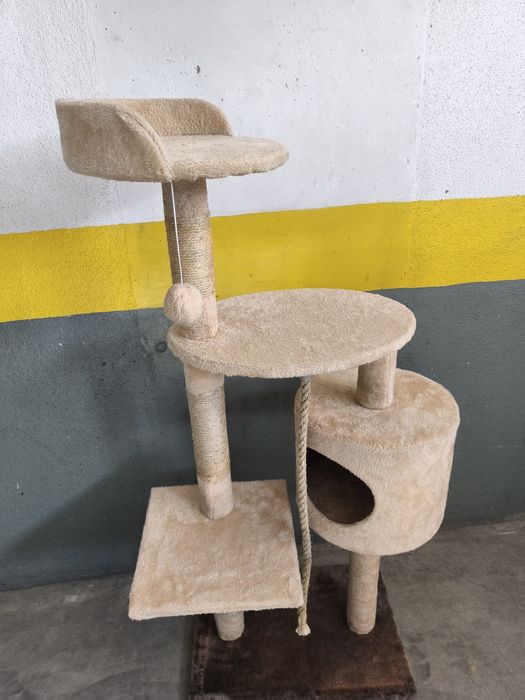Arranhador para gatos altura 1.35
