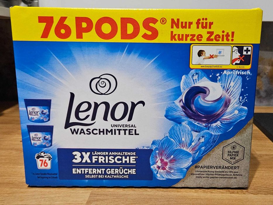 Kapsułki do prania Lenor