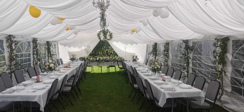 Namioty z pełnym wyposażeniem!