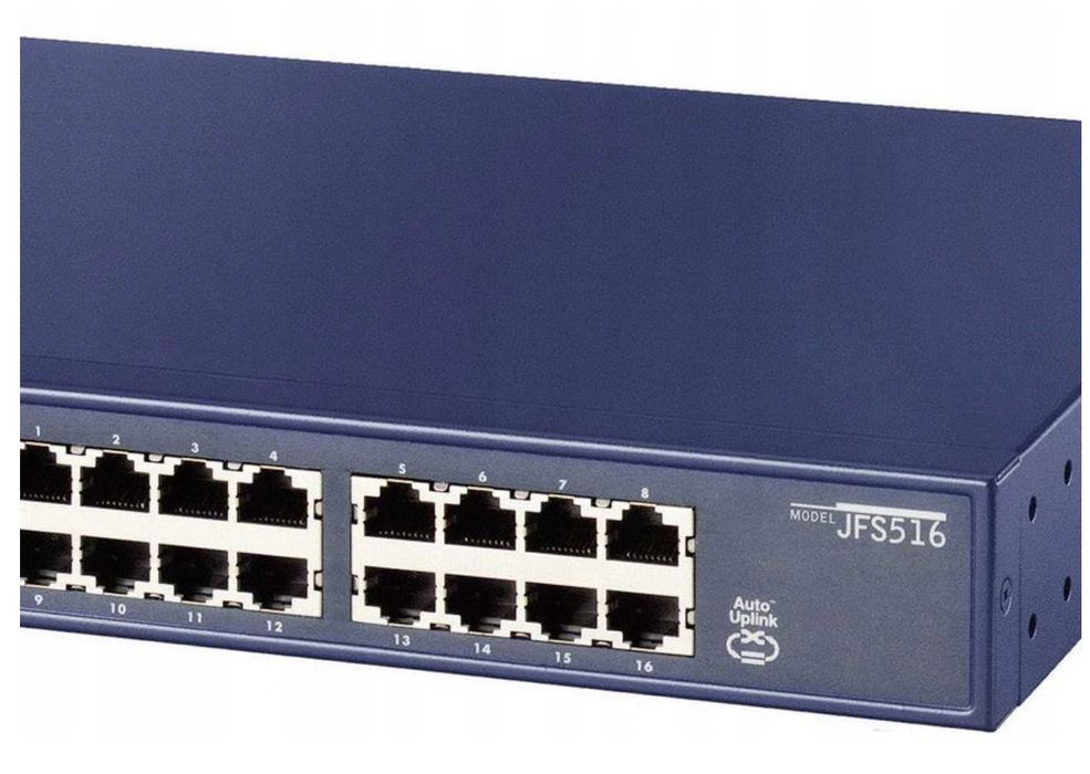 Switch Netgear JFS516 100 Mb/s, 16 portów