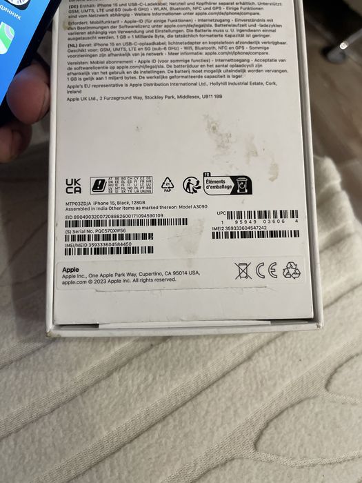 Продам Iphone 15