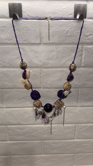 Интересные бусы колье