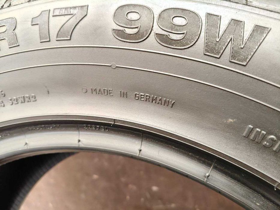 Continental Sport Contact 2 235/55r17 made in Germany 2шт, 17год, 7мм, ЛЕТО. Привезены из Германии