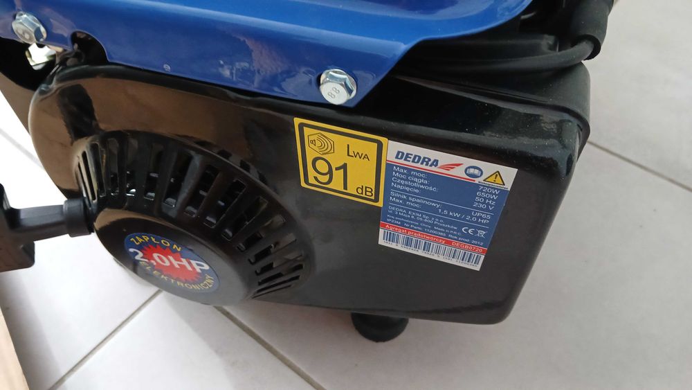 Generator prądu Dedra DEGB0720 (Uszkodzony)