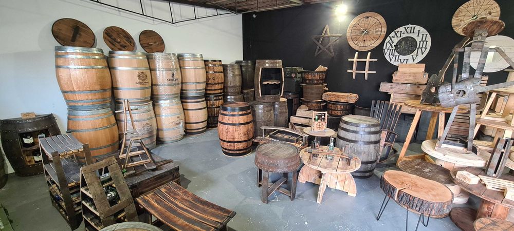 Blat na stół drewniany loft talerz okrągły 80cm ŁADNE JASNE inne