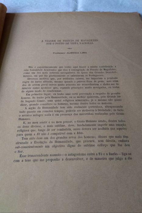 A Viagem de Fernão de Magalhães sob Vista Nacional