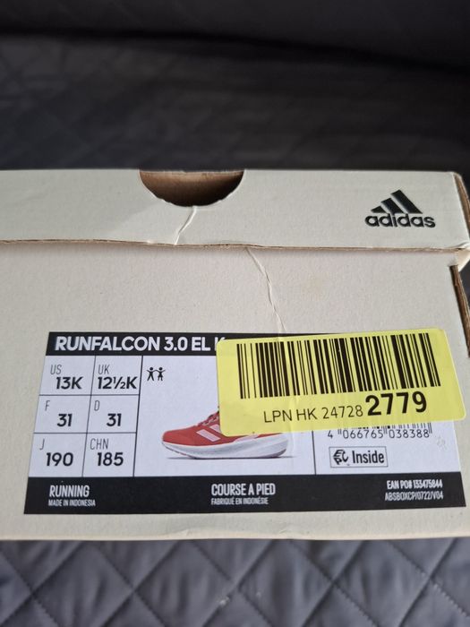 Tenis Adidas Runfalcon 3.0 tamanho 31