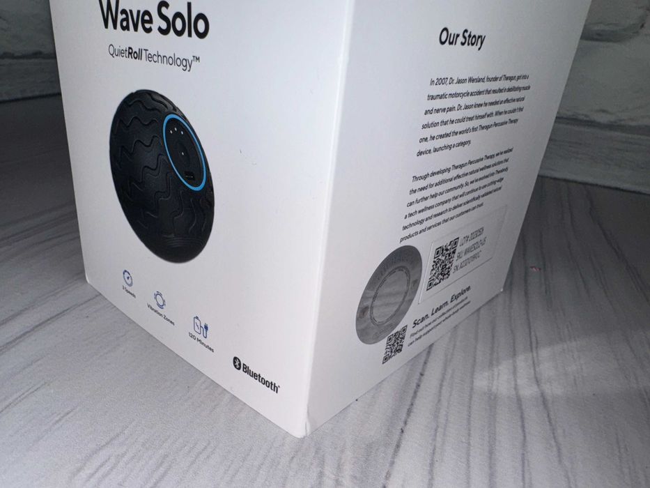 Bola de massagem vibratória Theragun Wave Solo / wavesolo