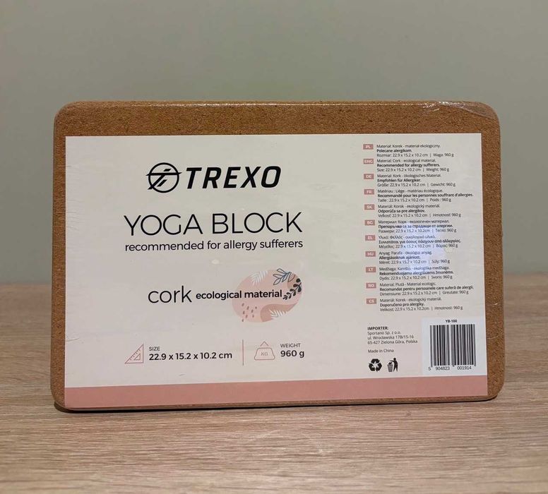 NOWY klocek do jogi TREXO