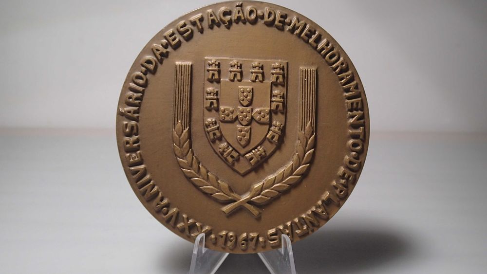 Medalha de Bronze Da Estação de Melhoramentos de Plantas