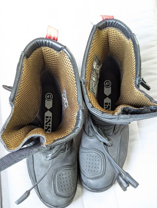 Мотоботи IXS 41 р. шкіряні мембрана