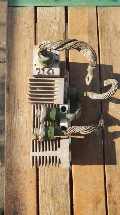 Силовые диоды с радиаторами СССР