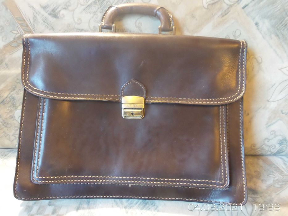 Teczka-aktówka skórzana