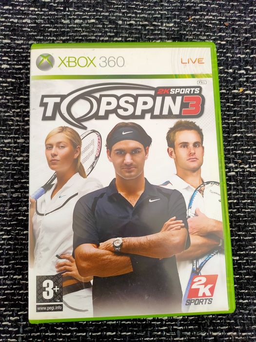 Top spin 3 Xbox 360