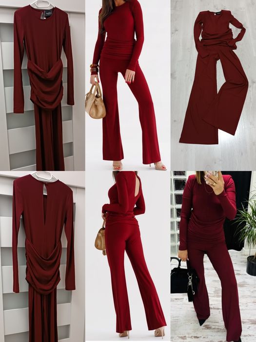 Kombinezon M na M L by o La La wino bordo merlot