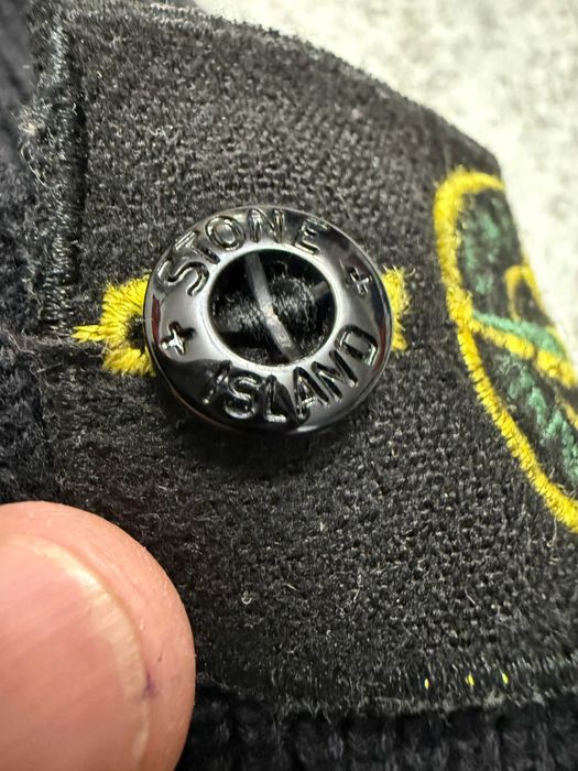 Світшот, светр, кофта Stone Island Navy Blue Crewneck Knit